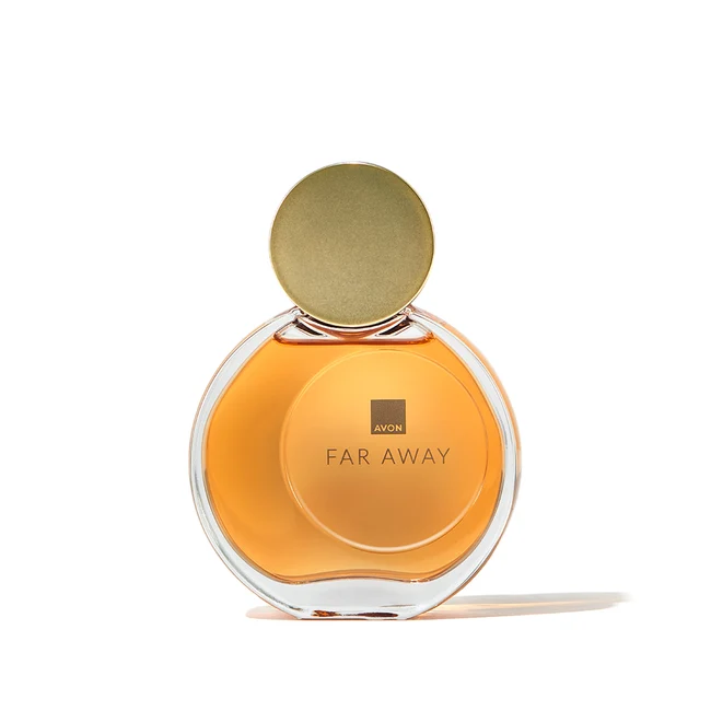 Frasco de Far Away Original Eau de Parfum da Avon